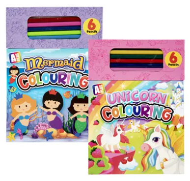 Girls Colouring Books