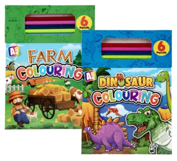 Boys Colouring Books